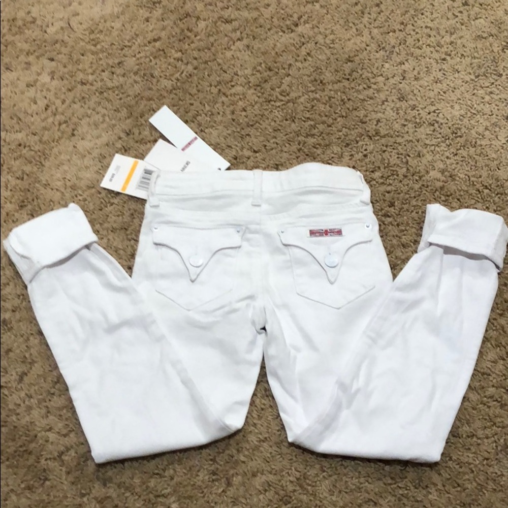 Hudson NWT White Jeans